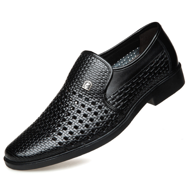 Mens Business Shoes Leather Classic Style - BritishMode
