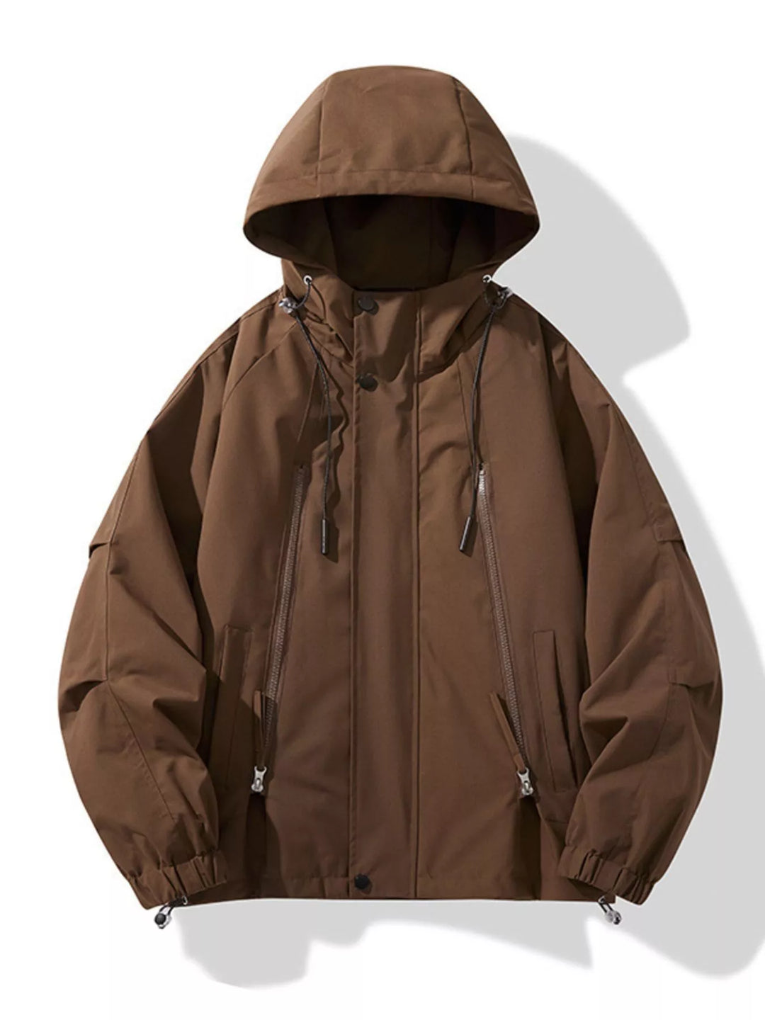 Mens Waterproof Hooded Jacket Big and Tall Fit