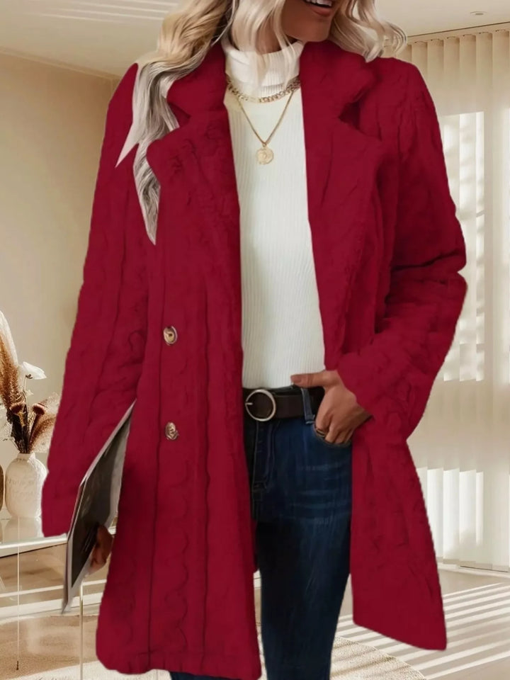 Womens Fleece Parka Coat Thick Warm Fit