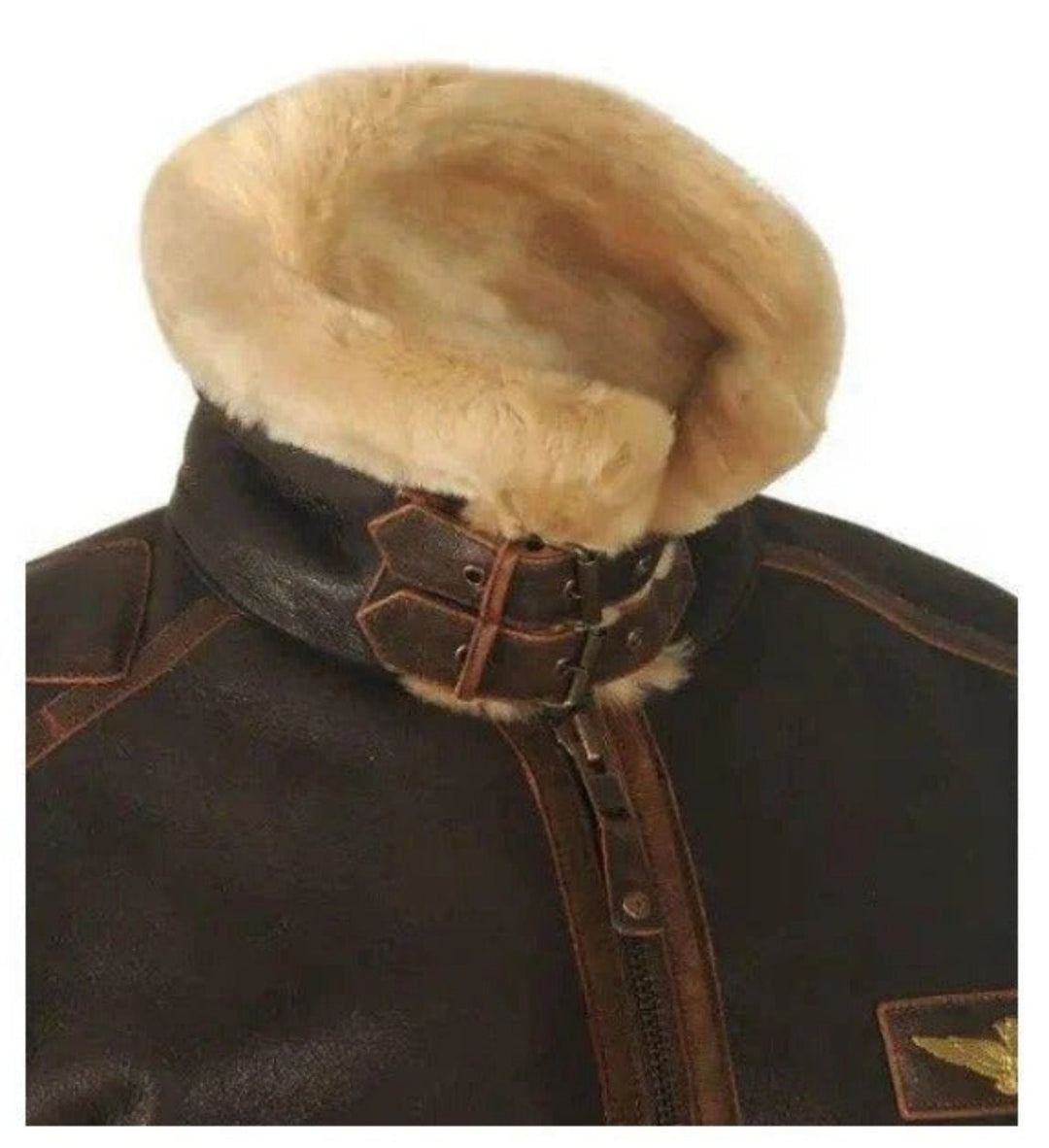Mens Pilot Jacket Winter Insulated Warm