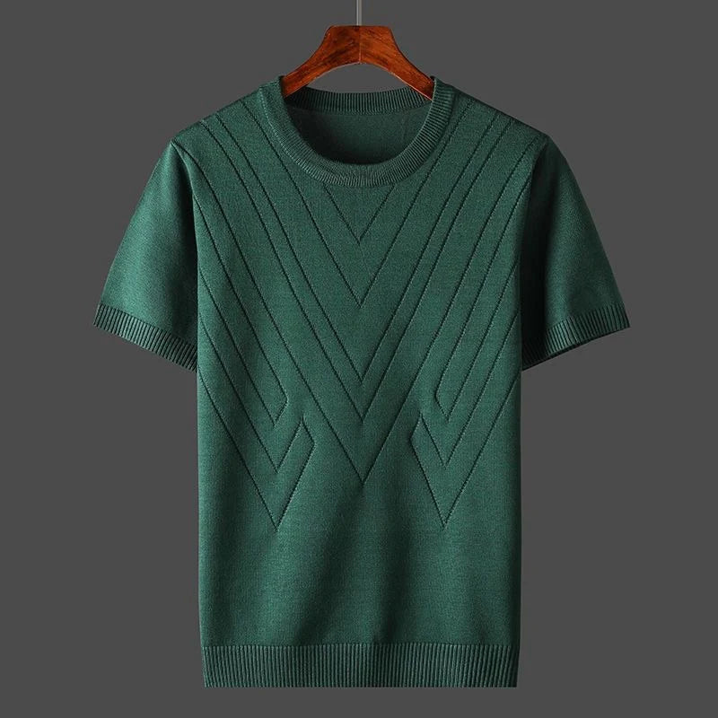 Mens Cashmere Knit Sweater Crewneck Soft