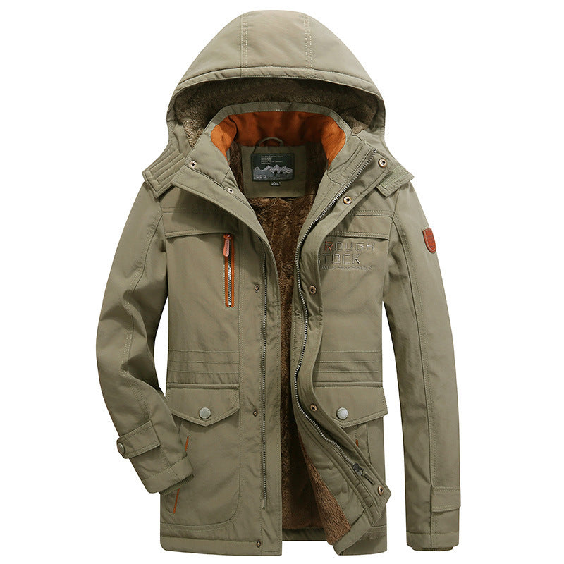 Unisex Waterproof Snow Jacket Warm Insulated Hooded