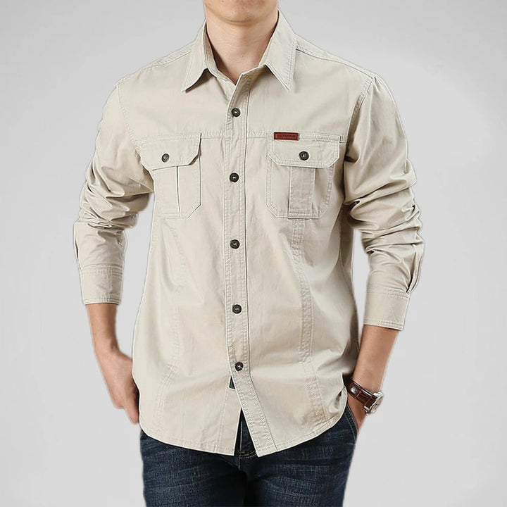 Mens Outdoor Shirt Classic Regular Fit