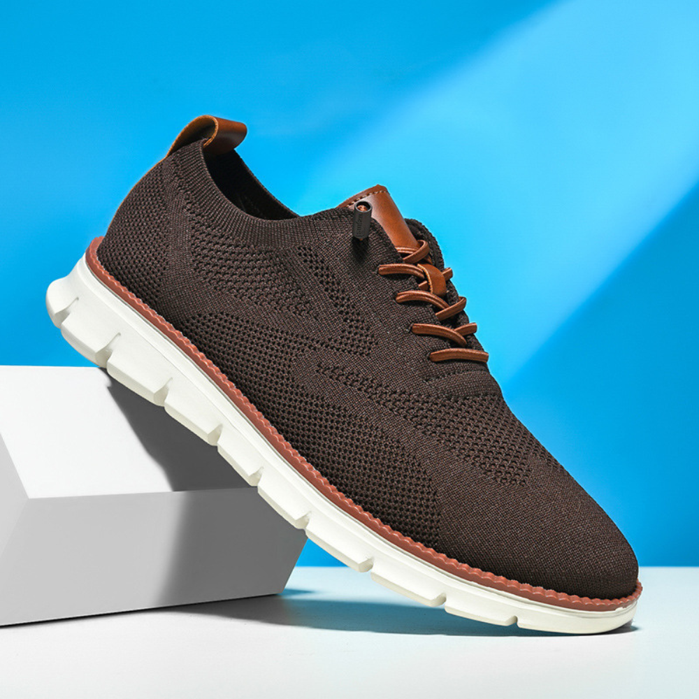 Unisex Wide Fit Mesh Sneakers Comfortable Design - BritishMode