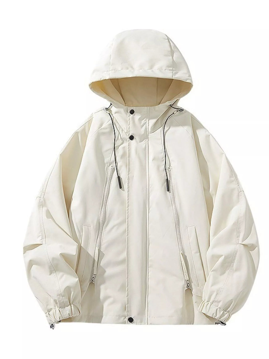 Mens Waterproof Hooded Jacket Big and Tall Fit