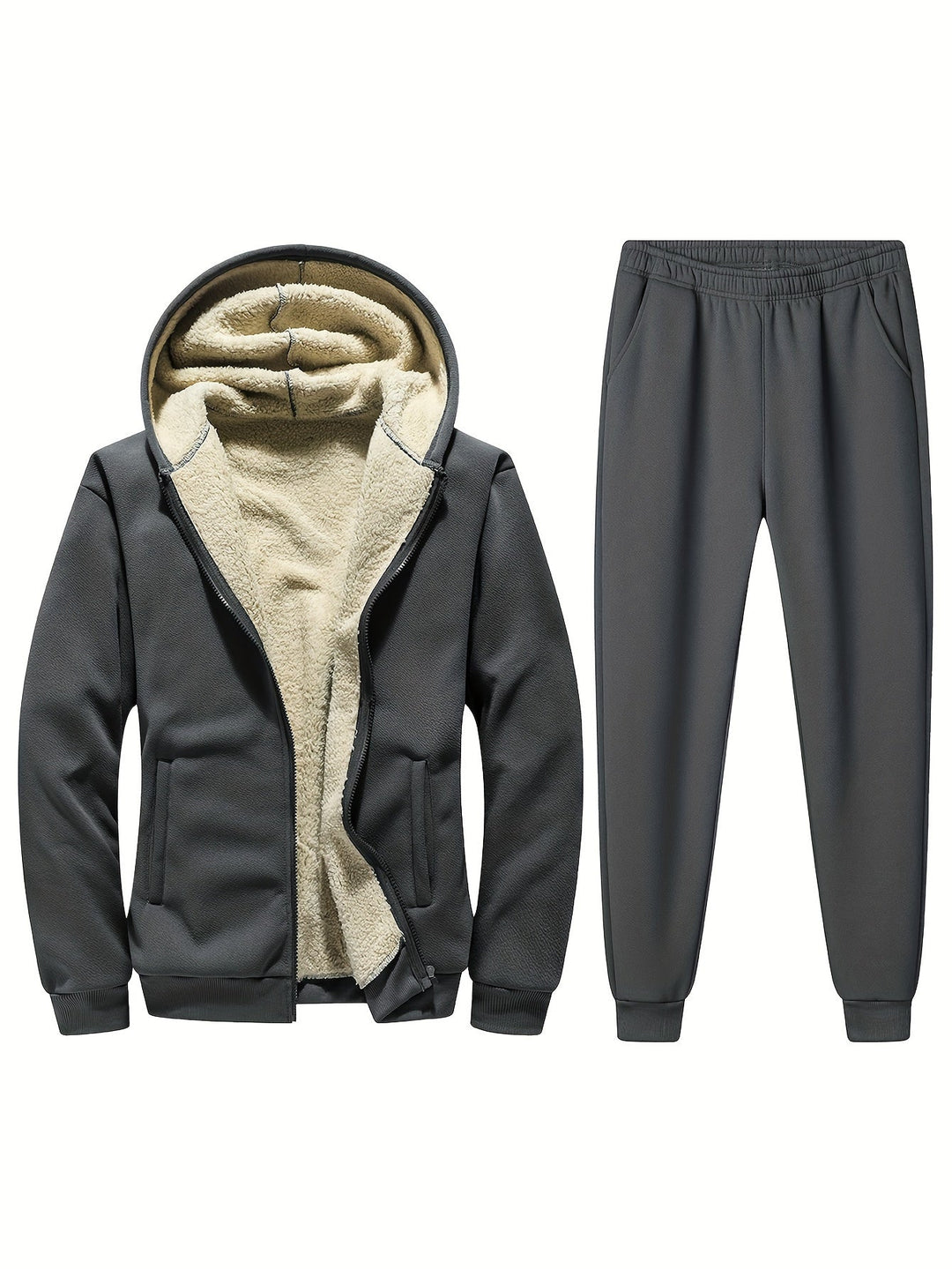 Mens Jogger Suit Relaxed Fit Striped Design