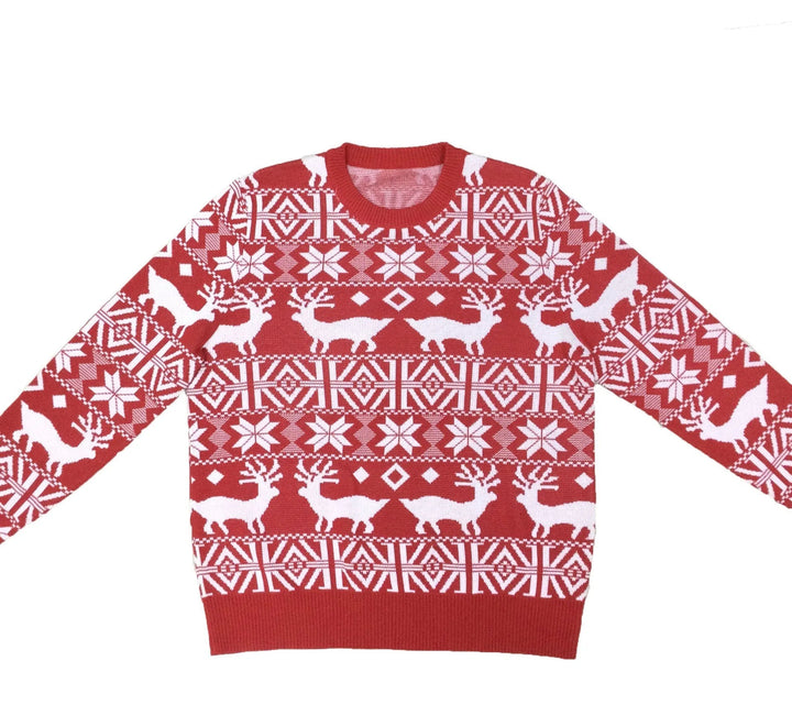 Mens Knitted Sweater Round Neck Regular Fit