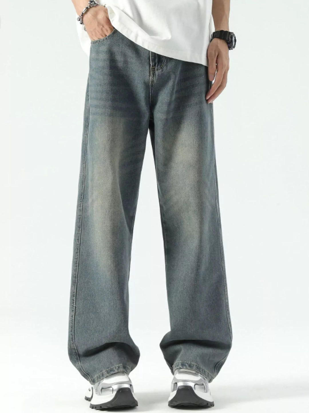 Mens Jeans Classic Relaxed Fit - BritishMode