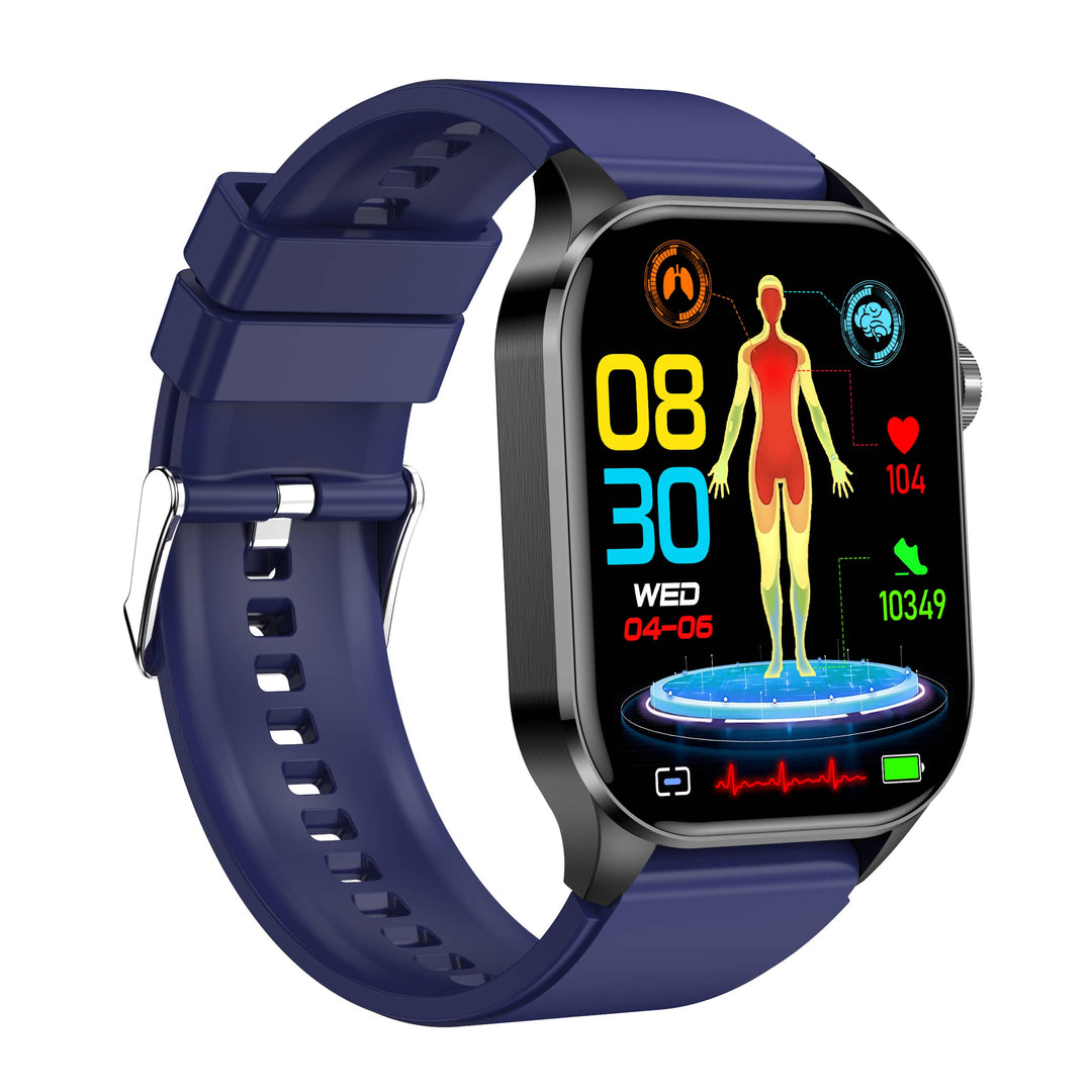Unisex Fitness Smartwatch with Advanced Health Features
