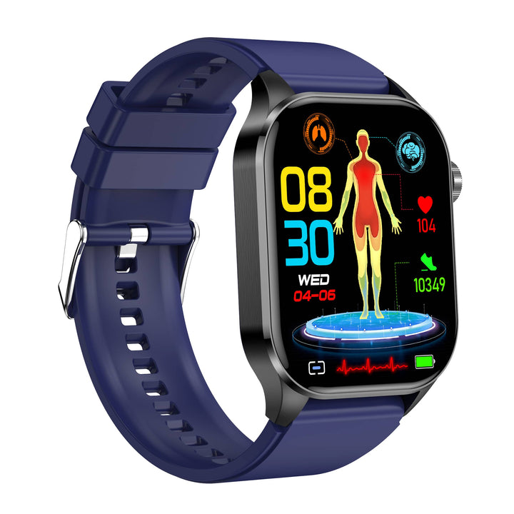 Unisex Fitness Smartwatch with Advanced Health Features