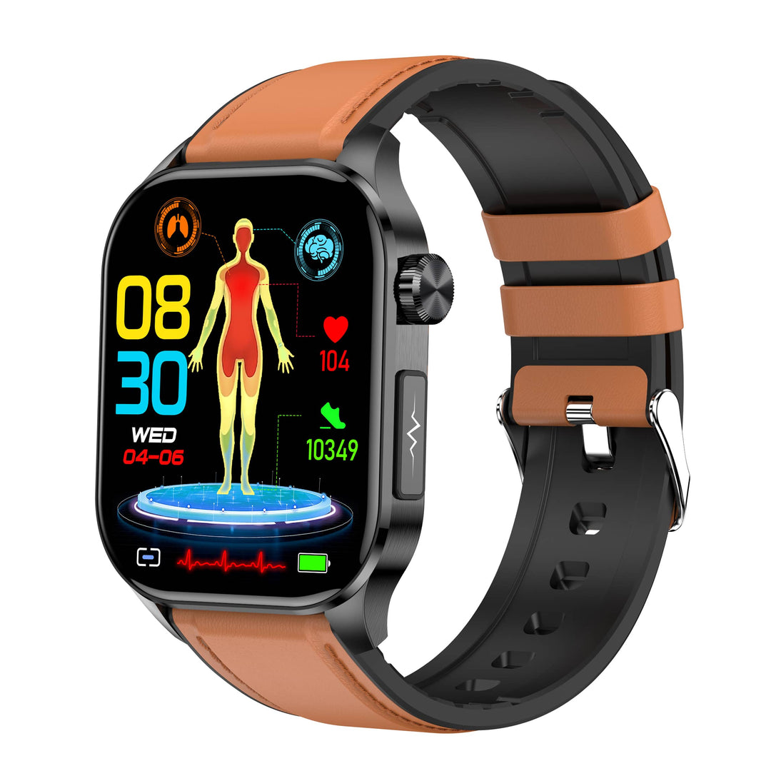 Unisex Fitness Smartwatch with Advanced Health Features - BritishMode