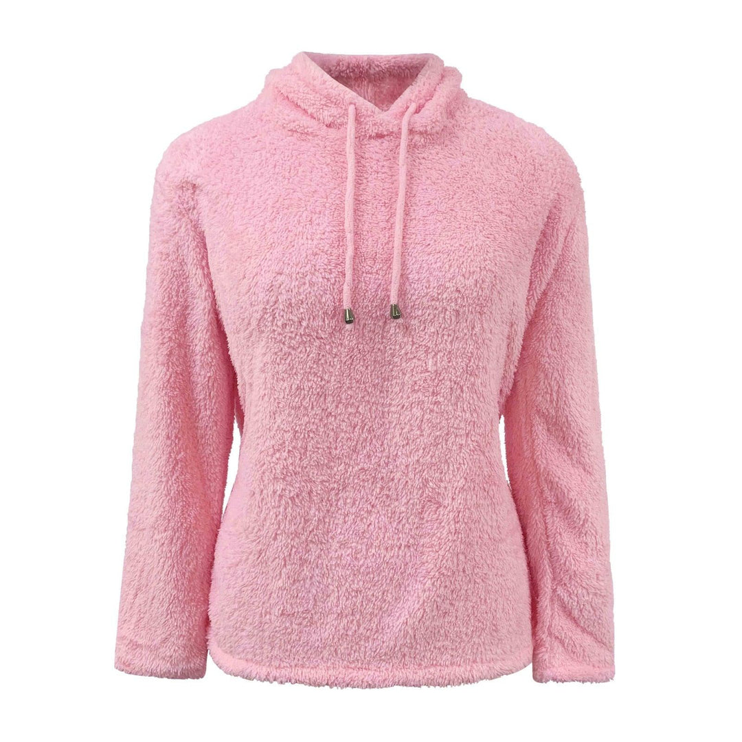 Womens Teddy Hoodie Sweater Comfortable Fit