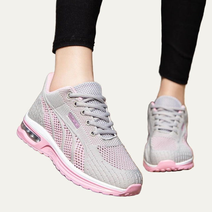 Womens Running Shoe Knit Mesh Air Cushioned