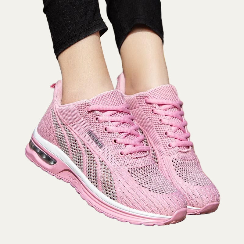 Womens Running Shoe Knit Mesh Air Cushioned