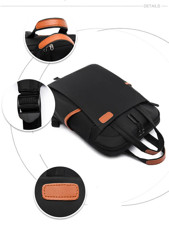 Unisex Travel Backpack Water-Resistant Lightweight Oxford