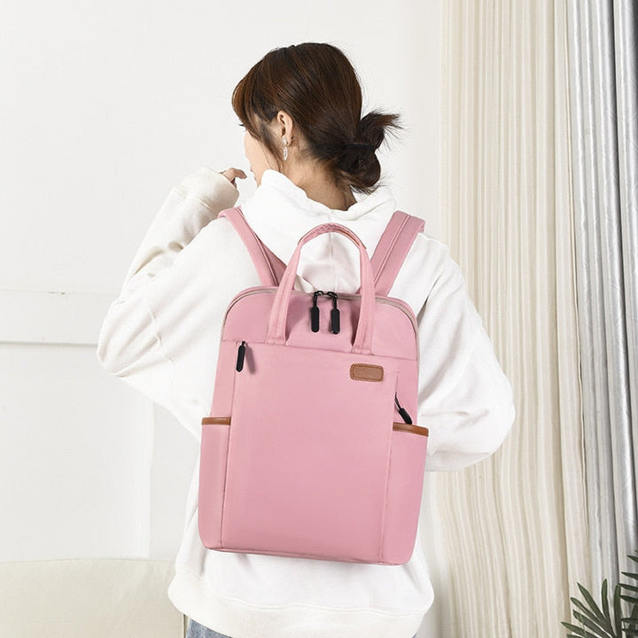 Unisex Travel Backpack Water-Resistant Lightweight Oxford