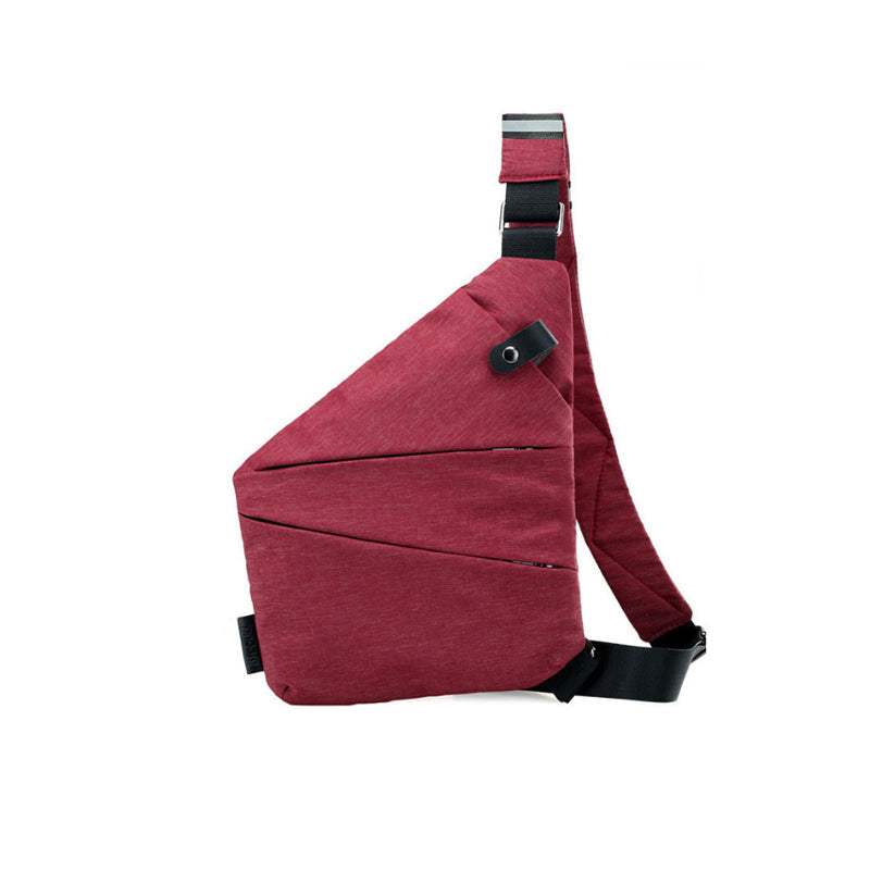 Unisex Anti-Theft Shoulder Bag Travel-Resistant Design