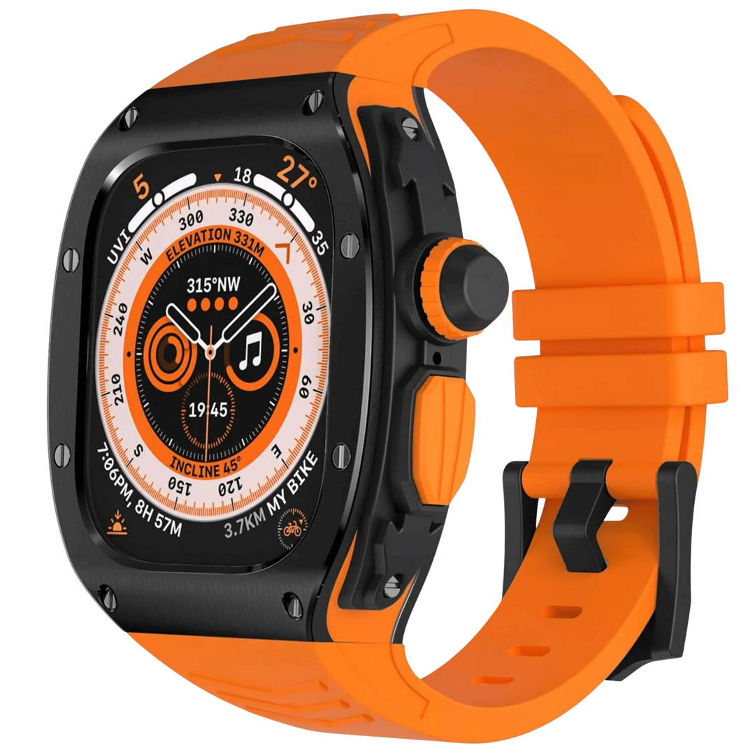 Unisex Apple Watch Ultra Case Metal Durable Soft Strap