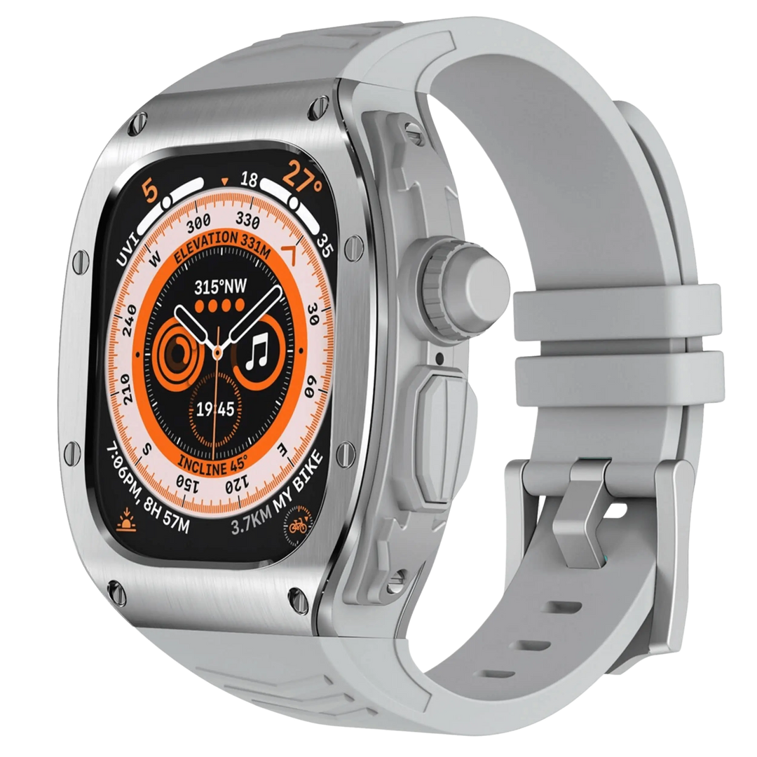 Unisex Apple Watch Ultra Case Metal Durable Soft Strap