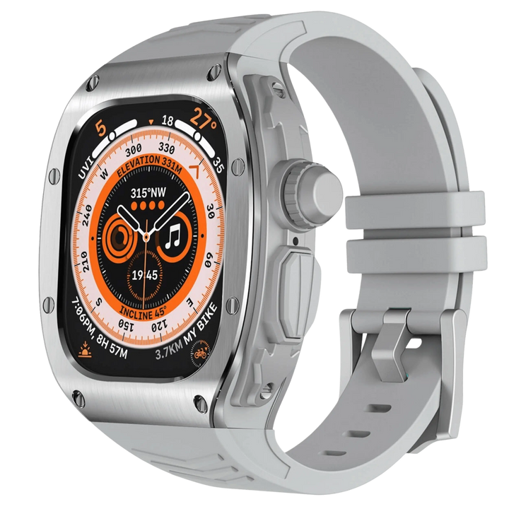 Unisex Apple Watch Ultra Case Metal Durable Soft Strap