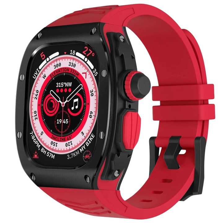 Unisex Apple Watch Ultra Case Metal Durable Soft Strap