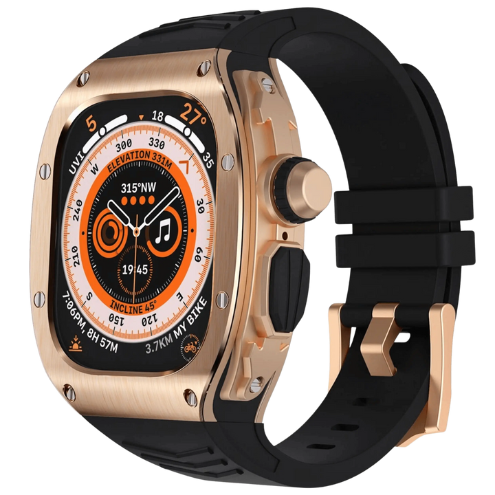 Unisex Apple Watch Ultra Case Metal Durable Soft Strap