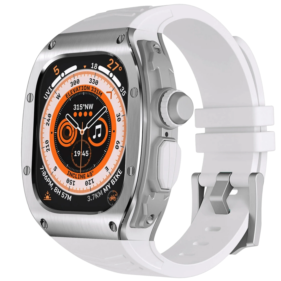 Unisex Apple Watch Ultra Case Metal Durable Soft Strap