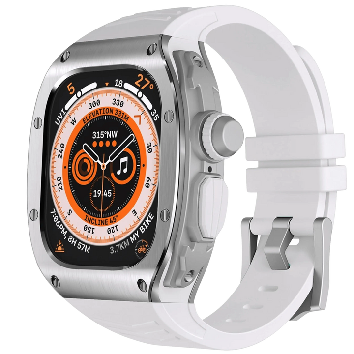 Unisex Apple Watch Ultra Case Metal Durable Soft Strap