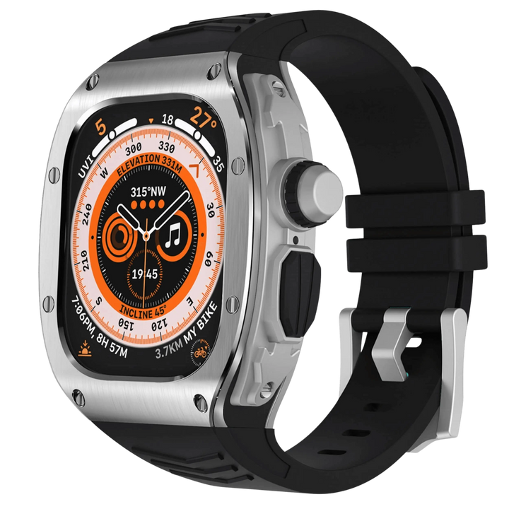 Unisex Apple Watch Ultra Case Metal Durable Soft Strap