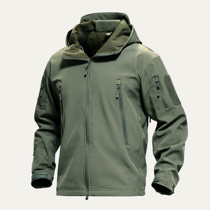 Mens Utility Jacket with Hood Tactical Style