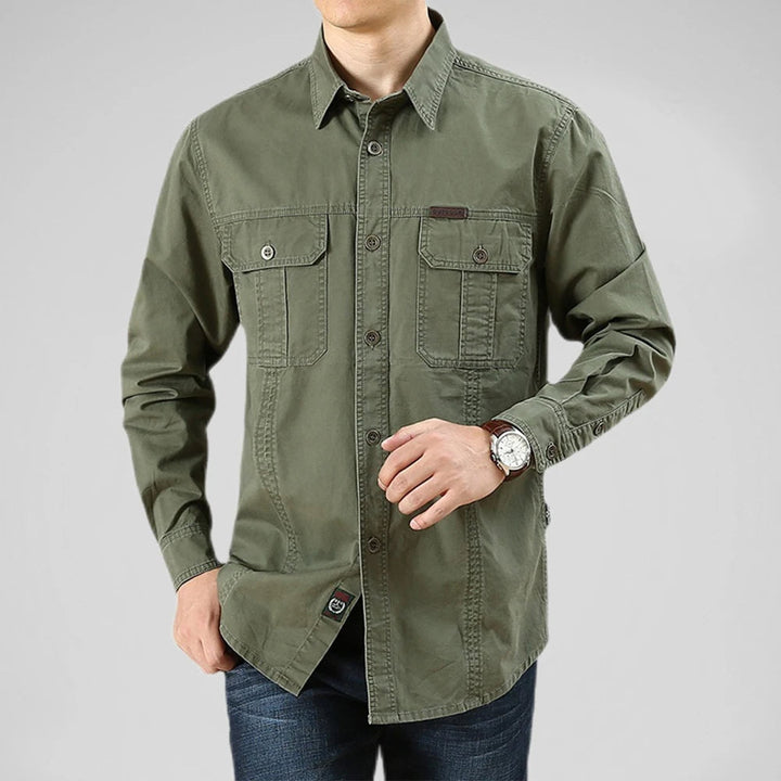 Mens Outdoor Shirt Classic Regular Fit