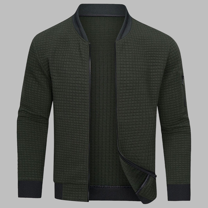 Mens Zip-Up Sweater Comfortable Warm Fit