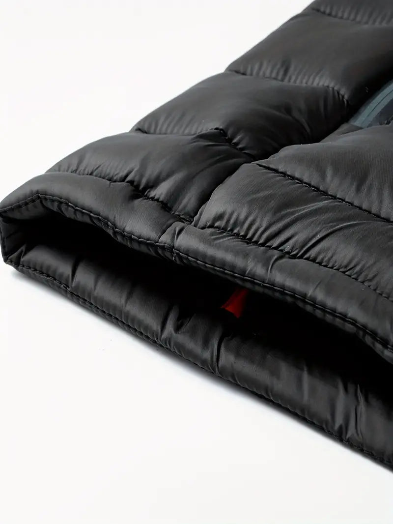 Womens Quilted Puffer Jacket Hooded Full Zip