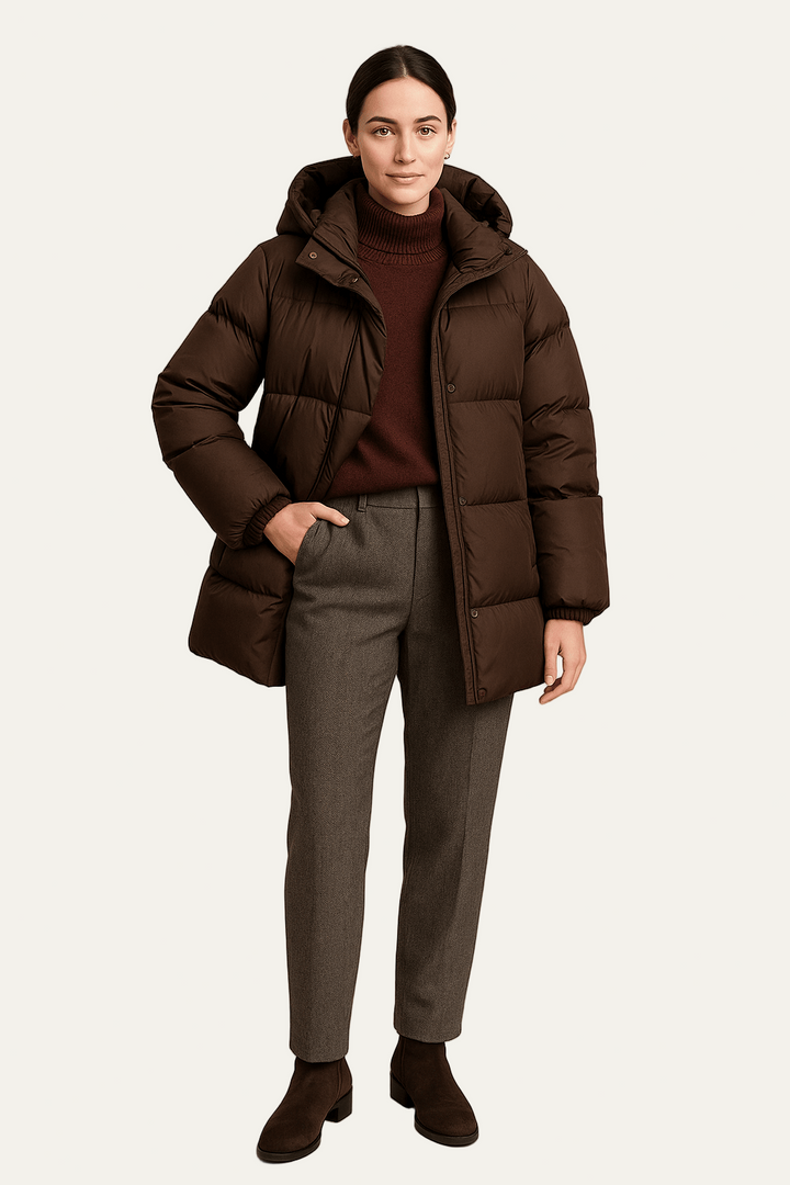 Womens Trench Coat Double Breasted Sophisticated Fit