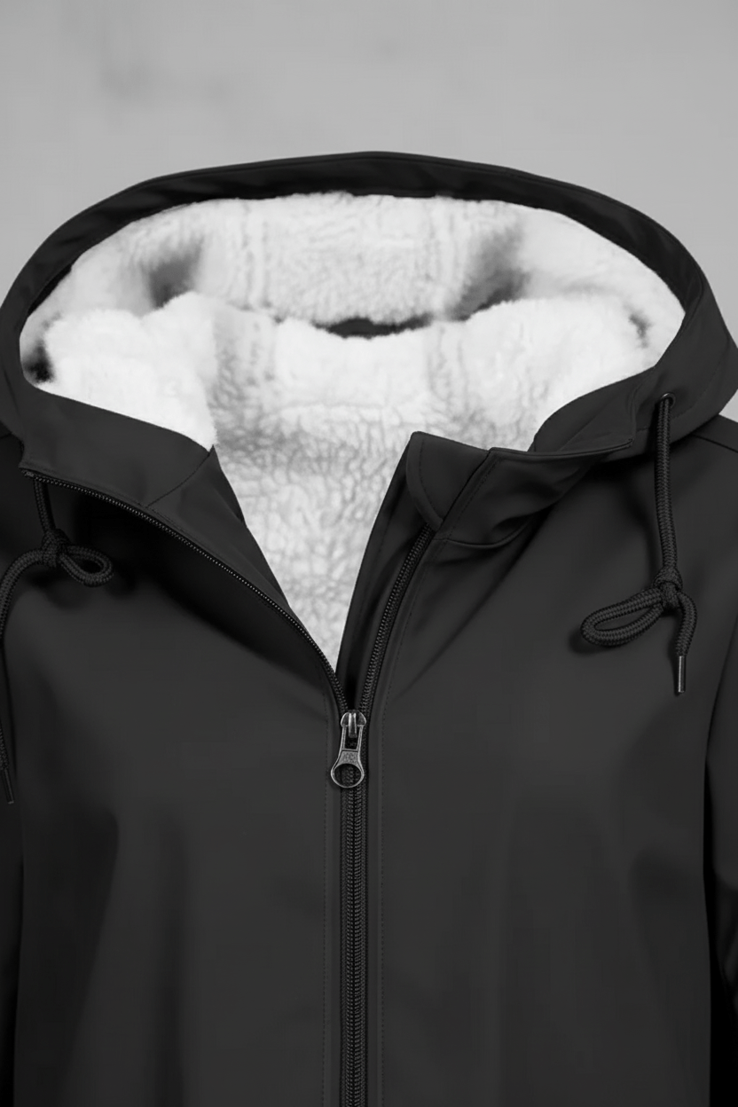 Womens Parka Water Repellent Sherpa Lined
