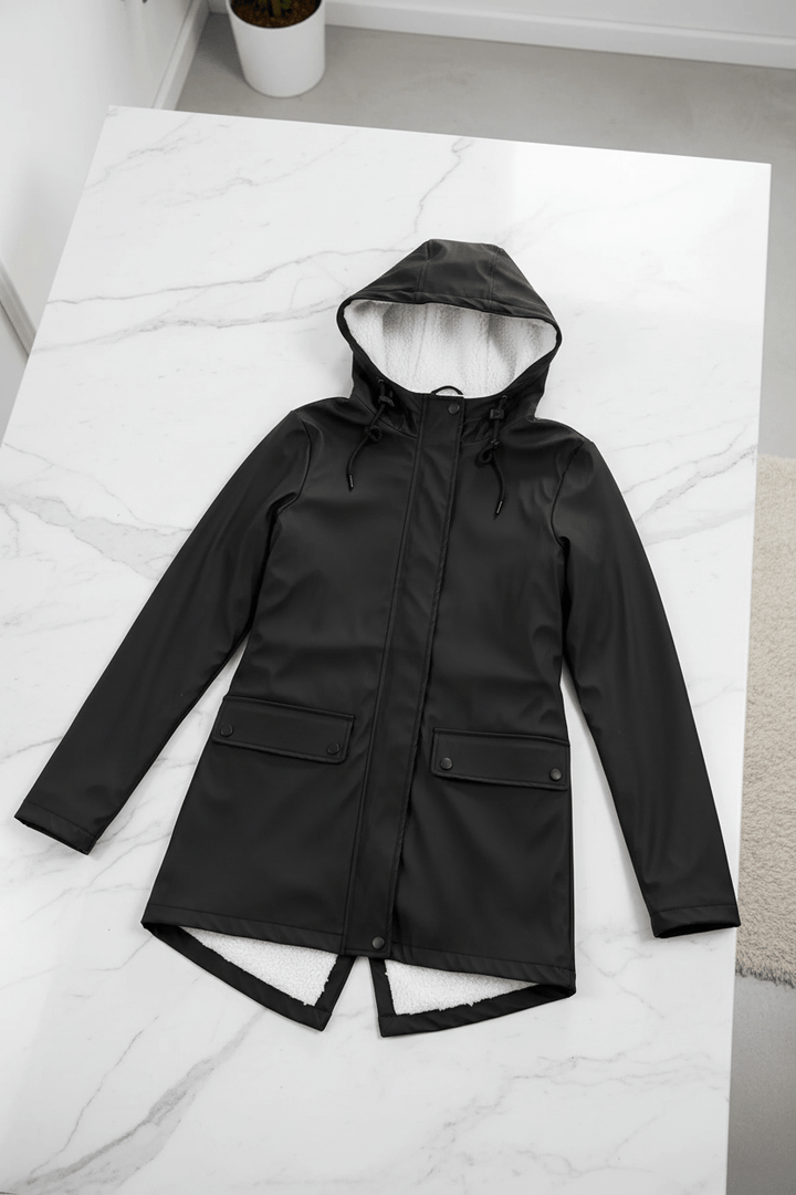 Womens Parka Water Repellent Sherpa Lined