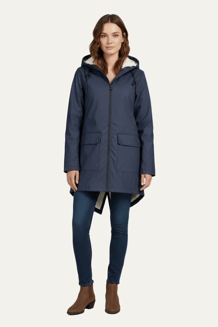 Womens Parka Water Repellent Sherpa Lined