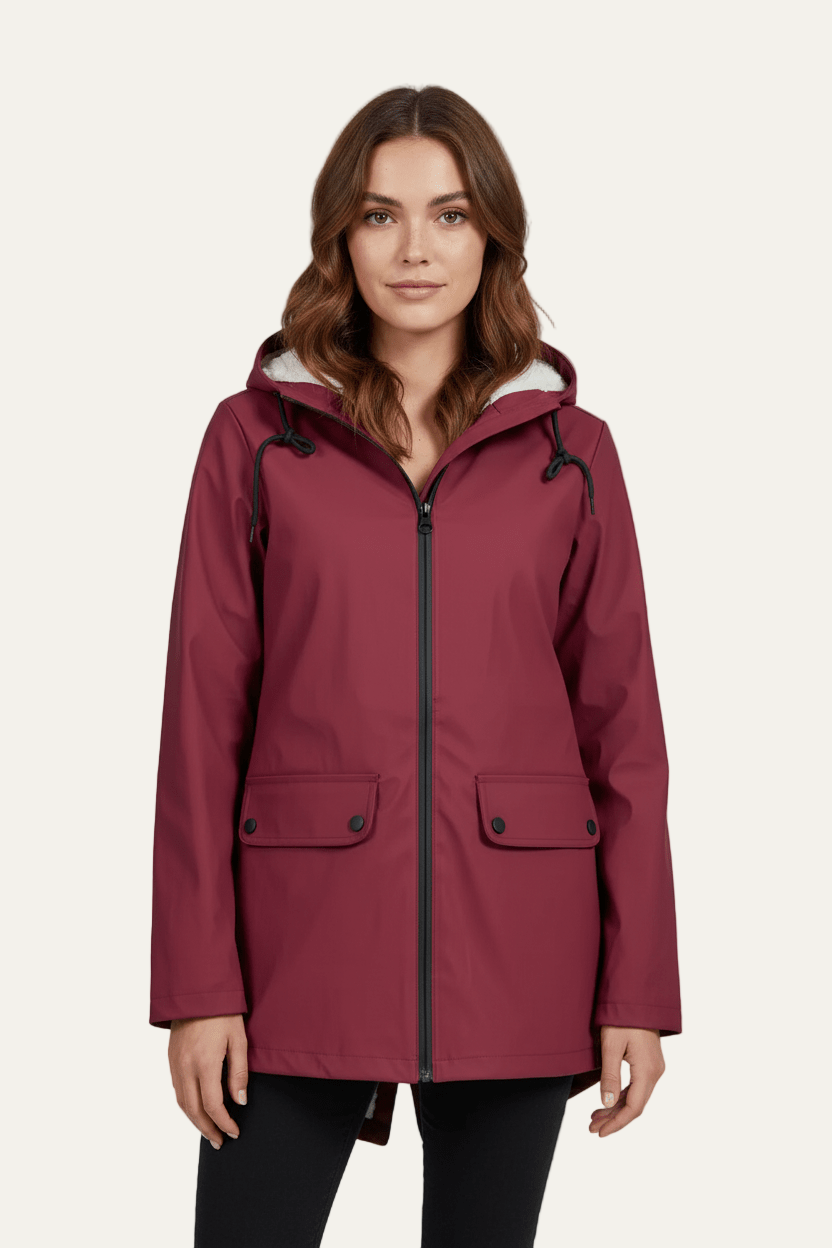 Womens Parka Water Repellent Sherpa Lined
