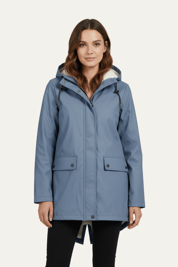 Womens Parka Water Repellent Sherpa Lined