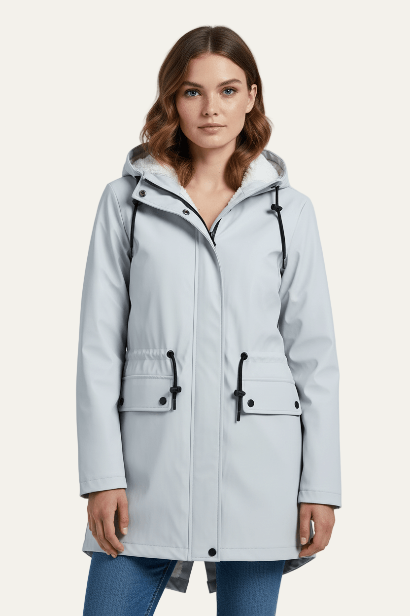 Womens Parka Water Repellent Sherpa Lined
