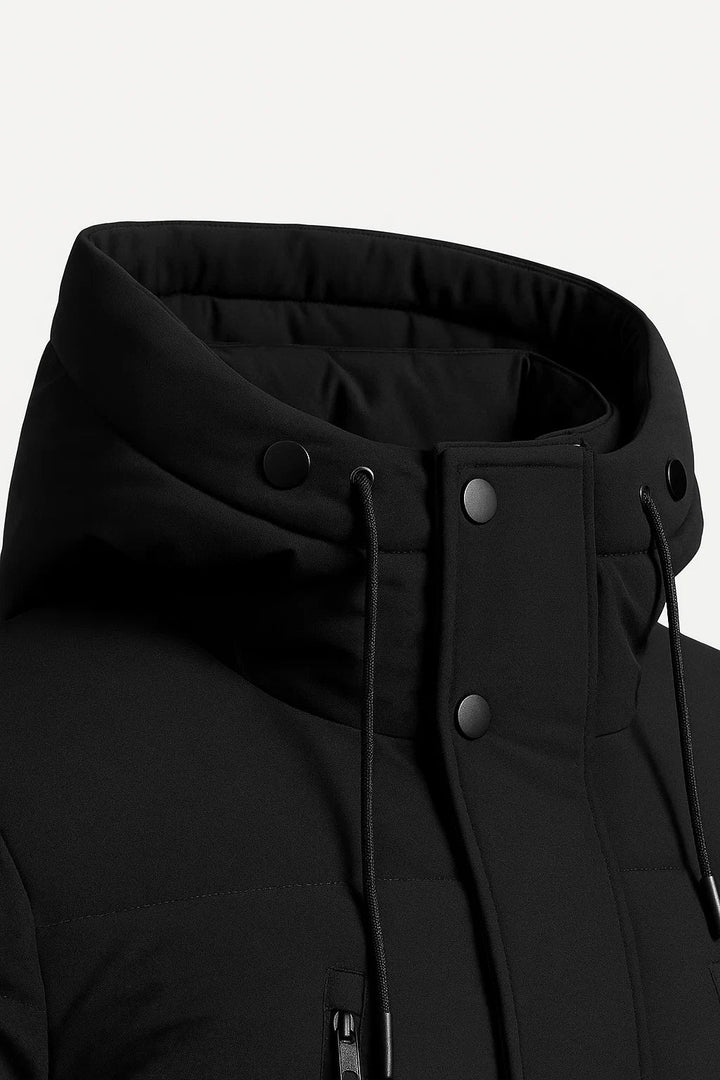 Mens Insulated Puffer Jacket Waterproof Winter Coat
