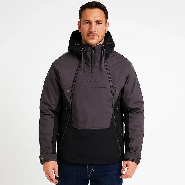Mens Pullover Anorak Jacket Technical Lightweight - BritishMode