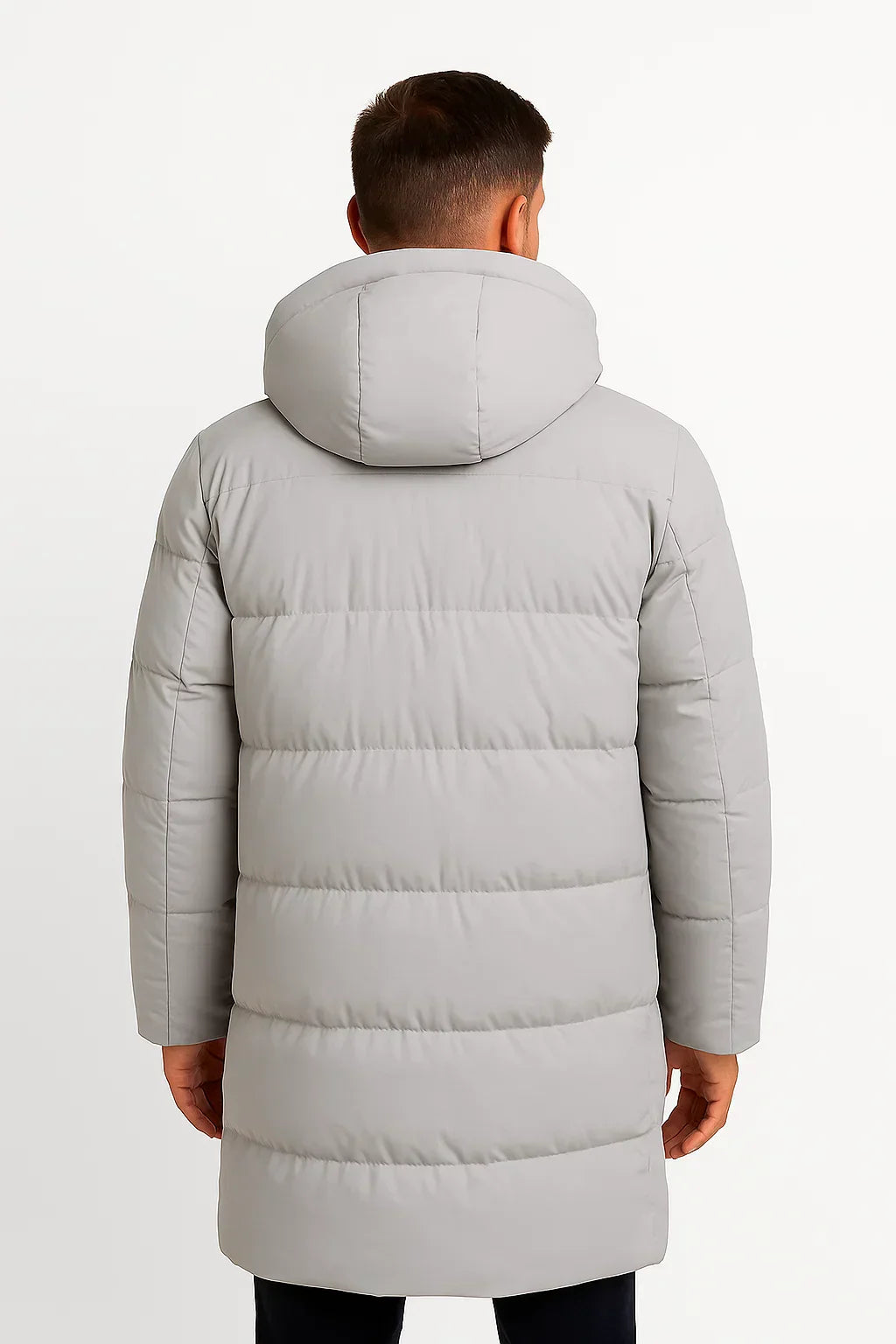 Mens Insulated Puffer Jacket Waterproof Winter Coat