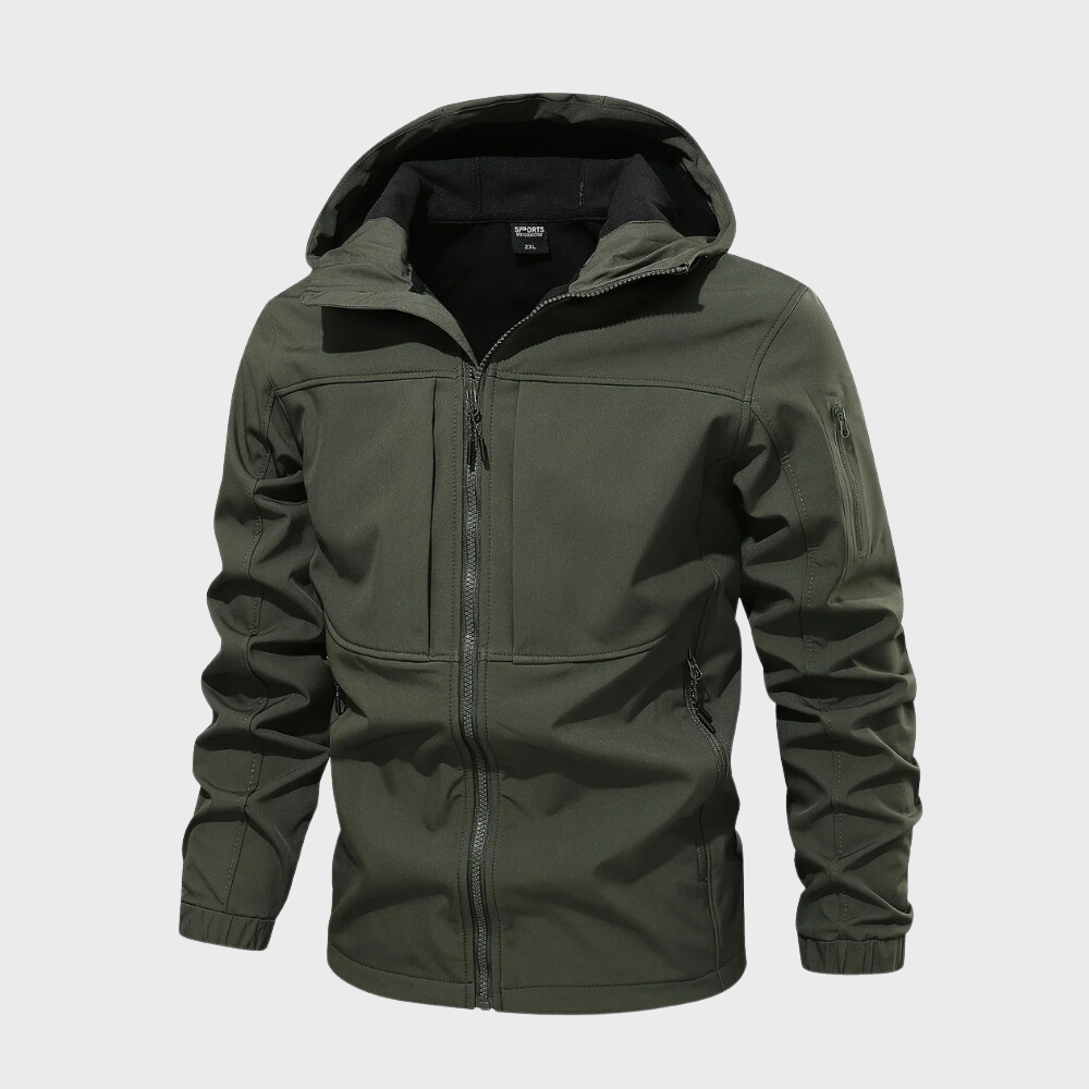 Mens Softshell Jacket Technical Outdoor Fit