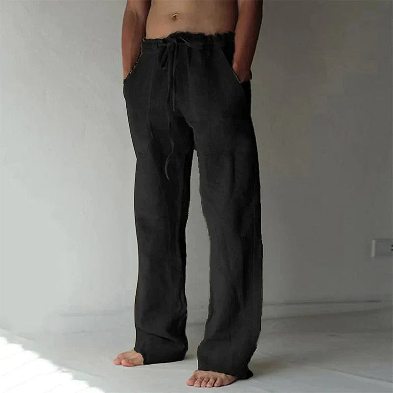 Mens Casual Pants Relaxed Fit Comfortable