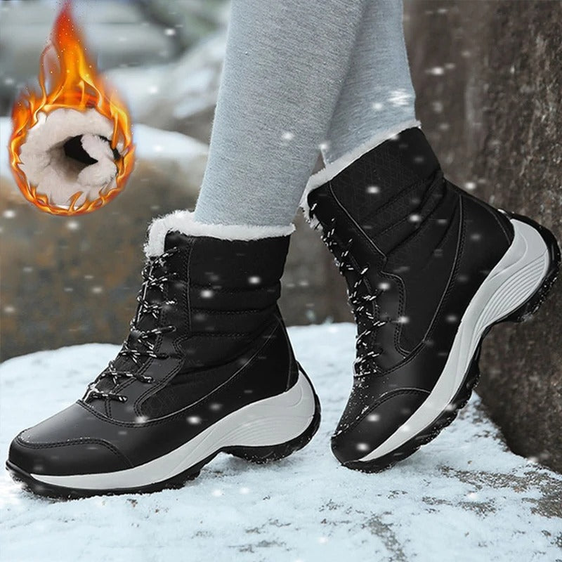 Unisex Winter Snow Boots Insulated Waterproof