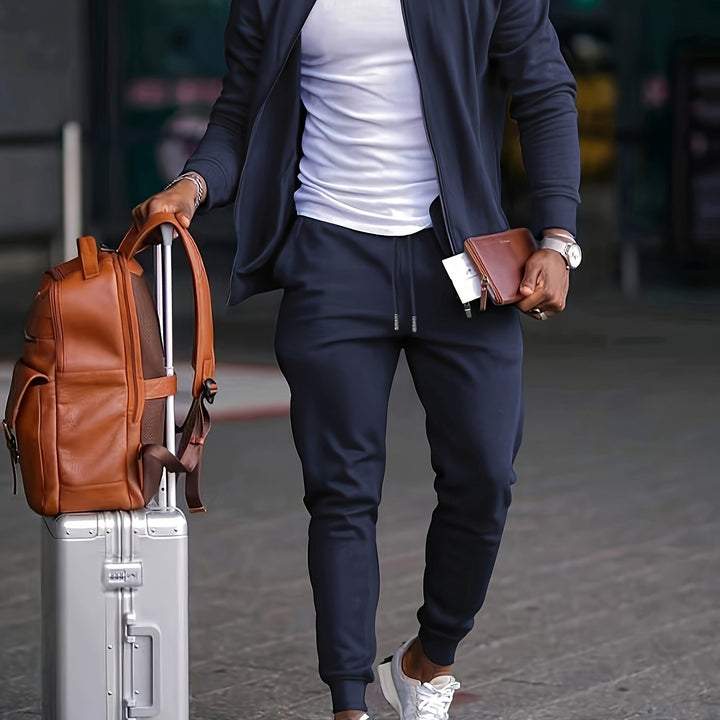 Mens Suit Set Classic Fit Tailored Style