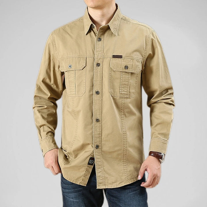 Mens Outdoor Shirt Classic Regular Fit