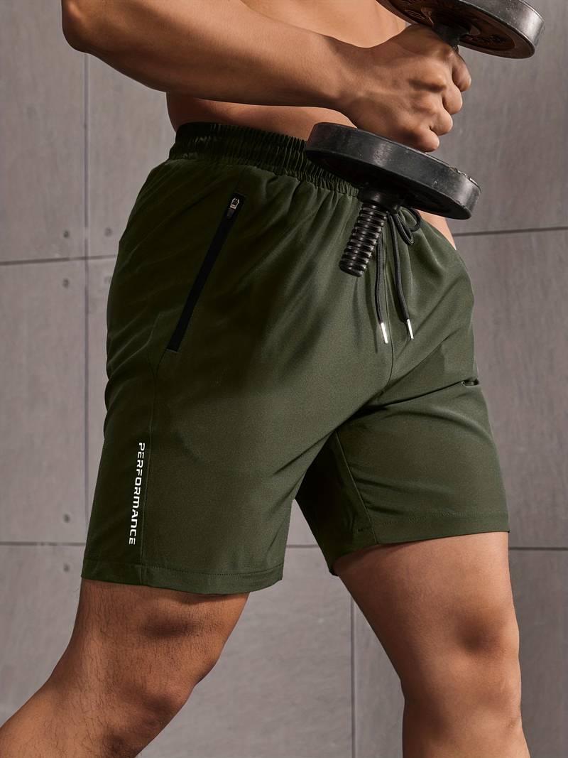 Mens Gym Shorts Quick-Drying Lightweight Fit