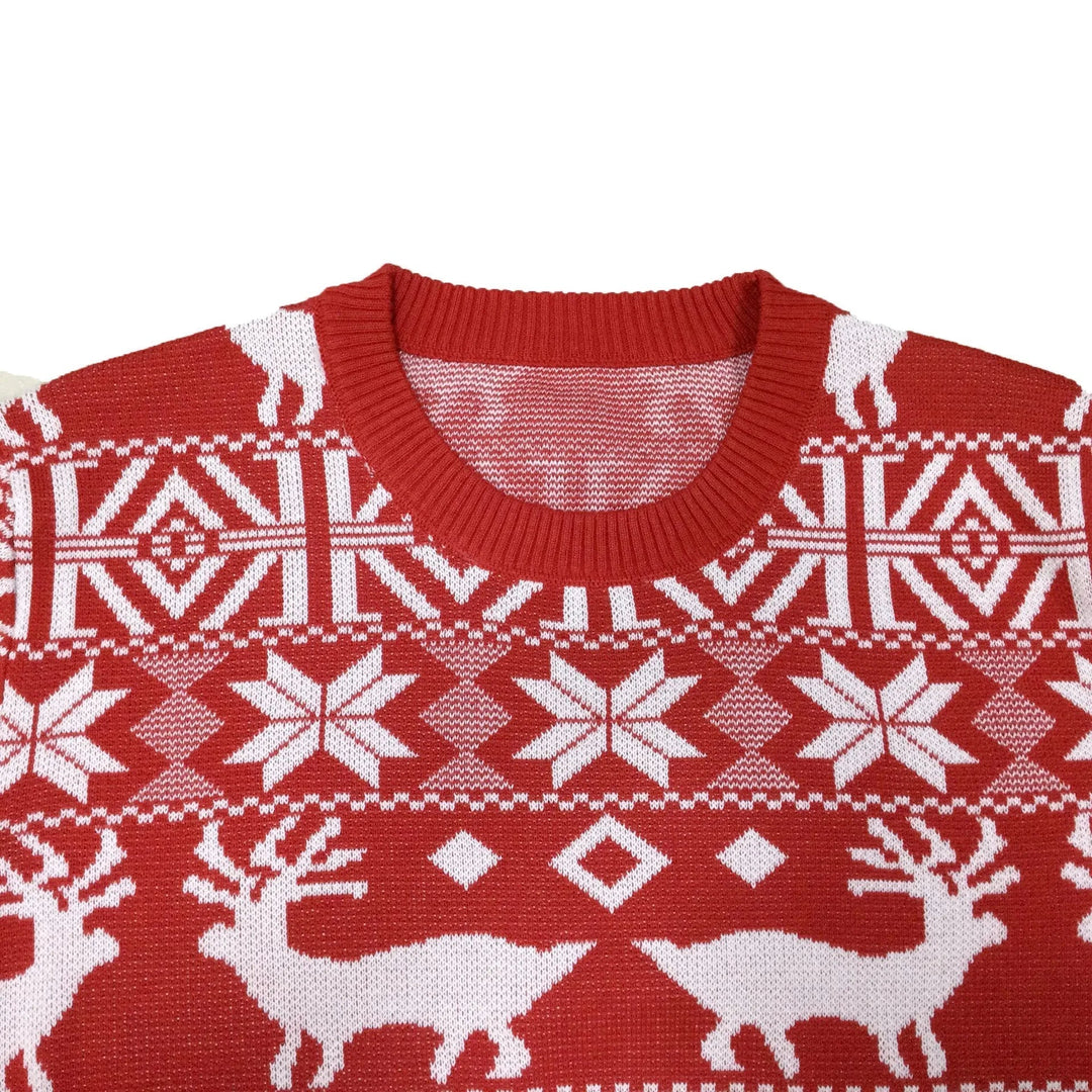 Mens Knitted Sweater Round Neck Regular Fit